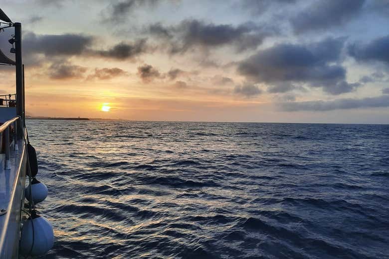 See a beautiful sunset