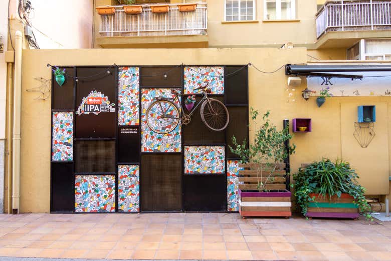 Uno dei bar di Denia
