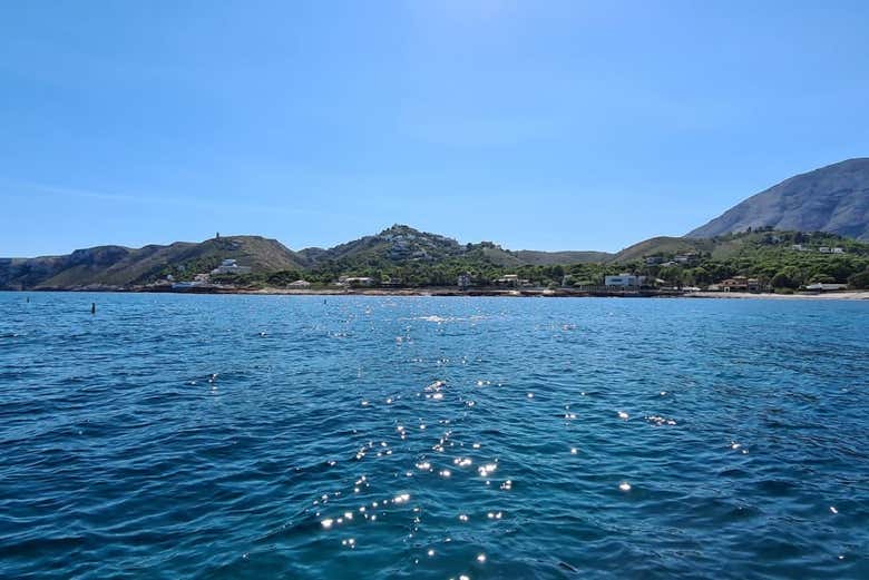 Scorcio del panorama di Denia