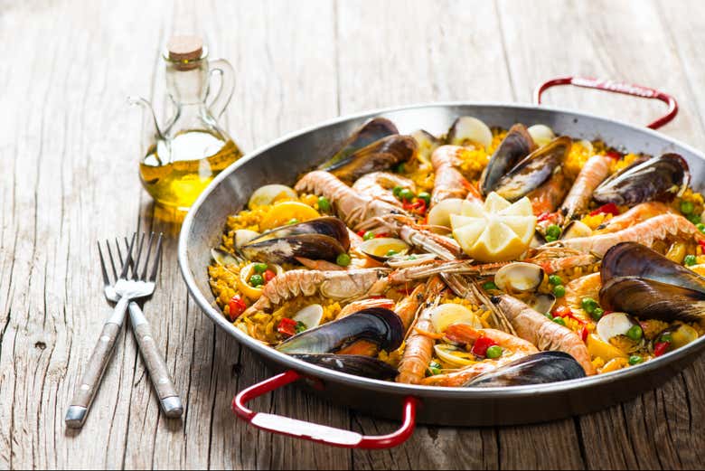 A yummy Paella!