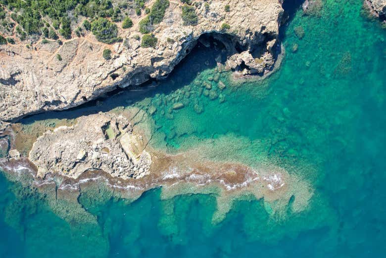Passeando de barco por Denia