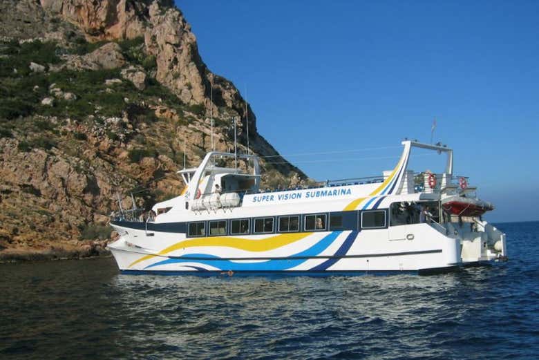 Navegando rumo a Jávea