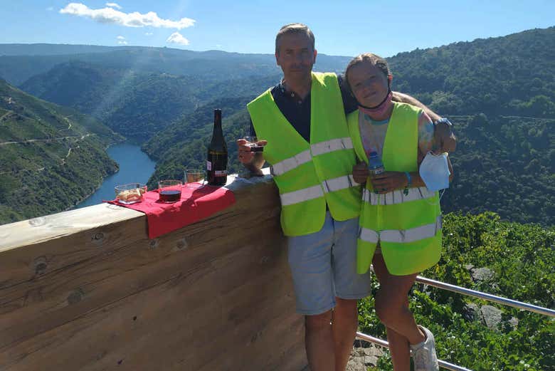 Piquenique nos vinhedos