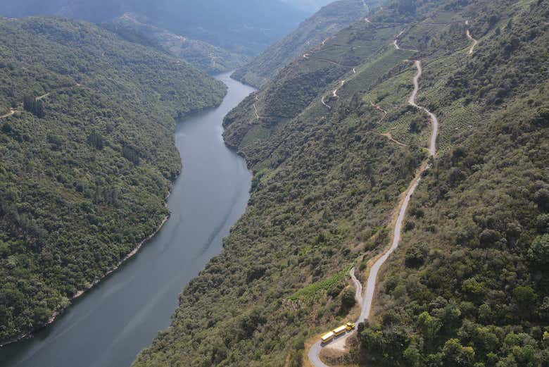 Subida pelo Cânion do Sil
