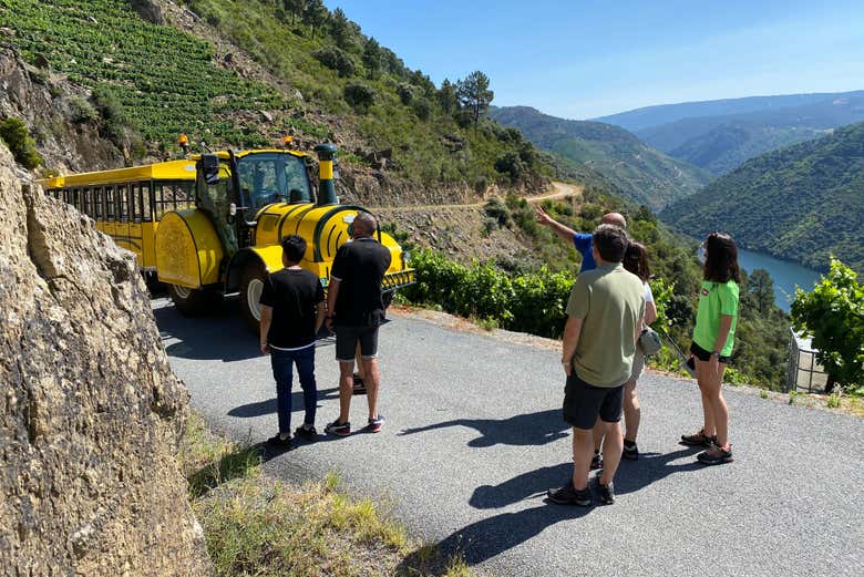 Tren turístico de la Ribeira Sacra