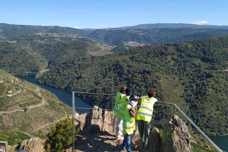 Vistas de um dos mirantes
