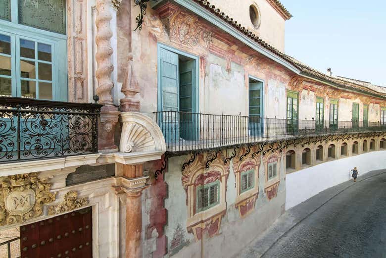 Fachada del Palacio de Peñaflor