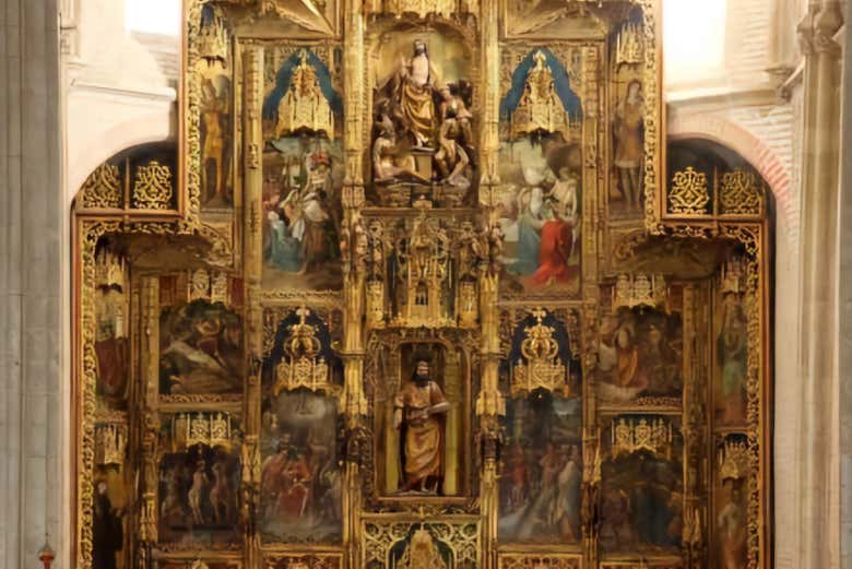 Retablo de la iglesia de Santiago