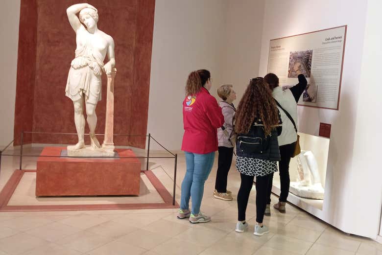 Sala de época romana del  Museo Histórico Municipal (Palacio de