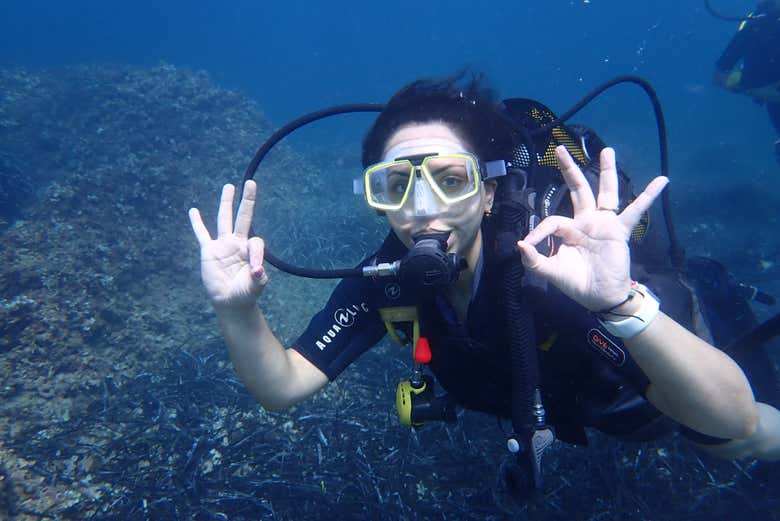 Explorez les fonds marins de Cala Delta