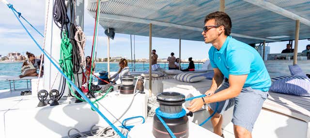 Paseo en catamarán por la bahía de Palma