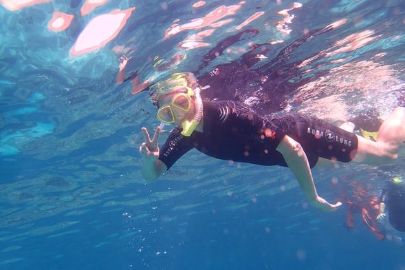 Snorkeling dans la réserve marine de Cala Delta
