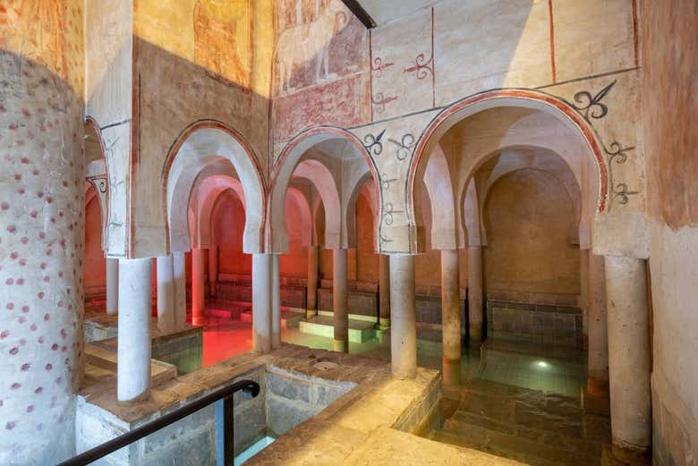 Arcos de herradura en el balneario Castilla Termal Burgo de Osma