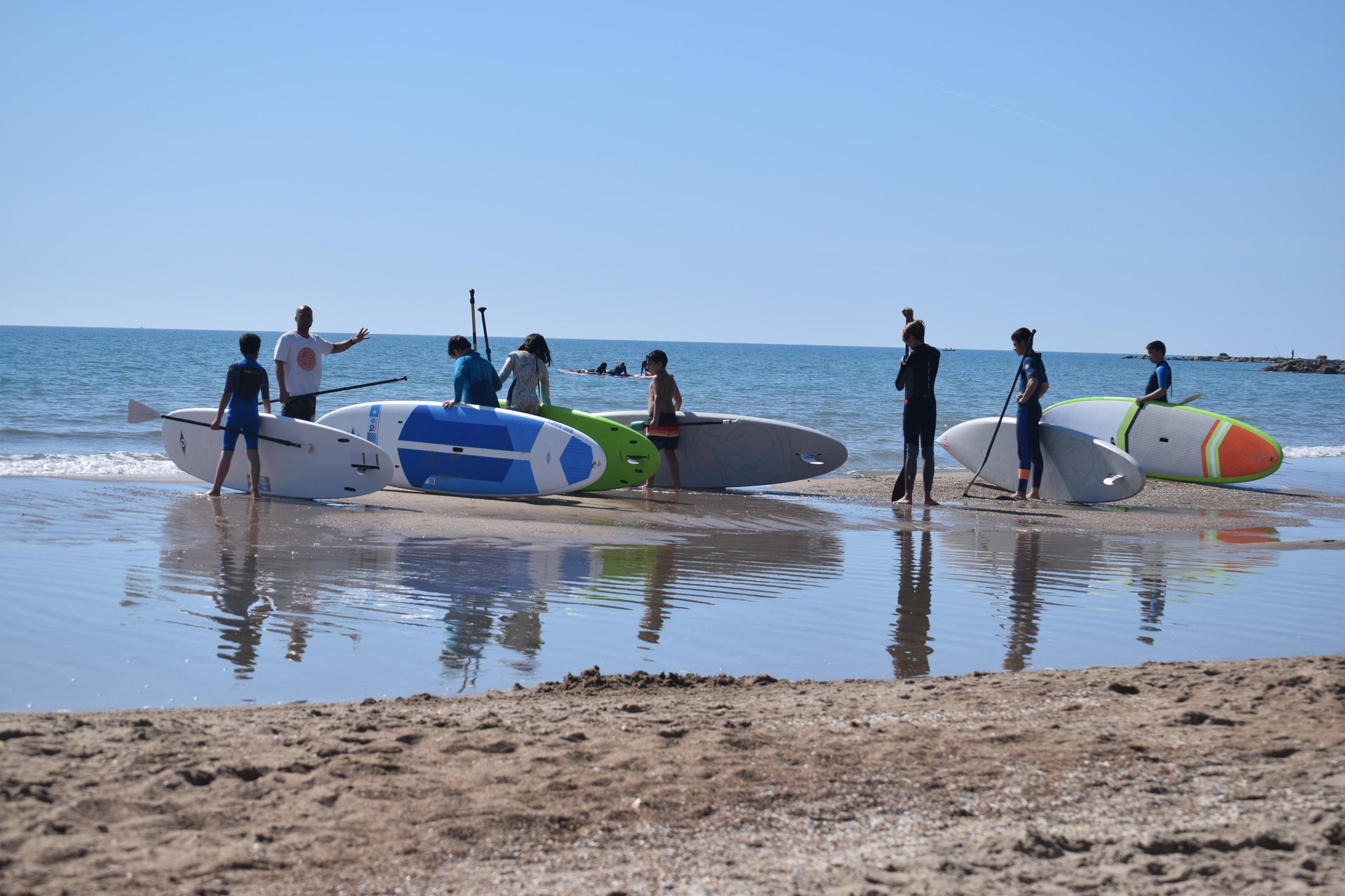 Curso de paddle surf en El Campello