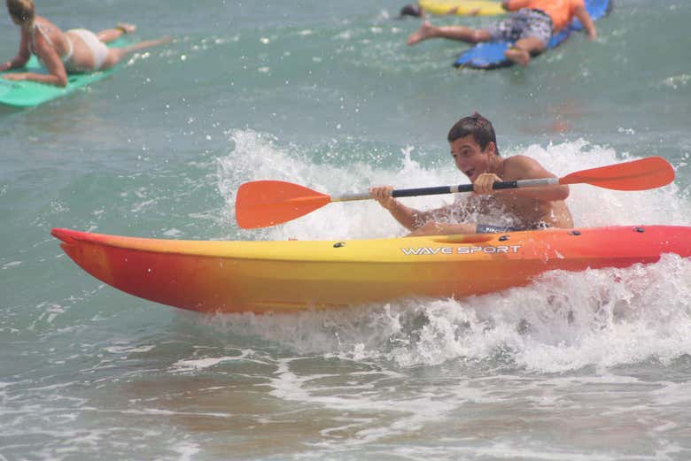 Esperienza in kayak a El Campello