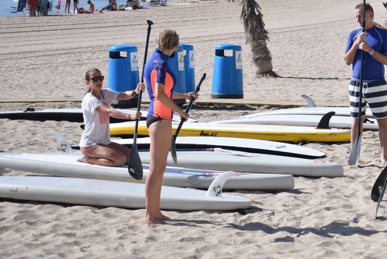 Teoría en la playa
