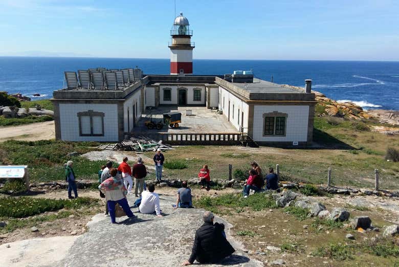 Visitando el faro de Sálvora