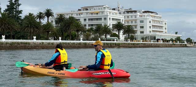 Tour en kayak por la isla de La Toja