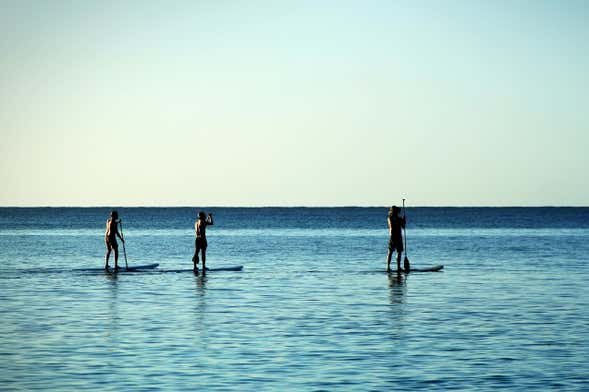 Tour en paddle surf por La Lanzada