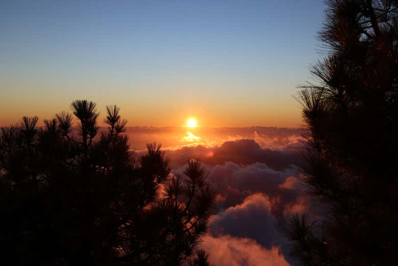 Haréis senderismo en uno de los momentos más especiales del día