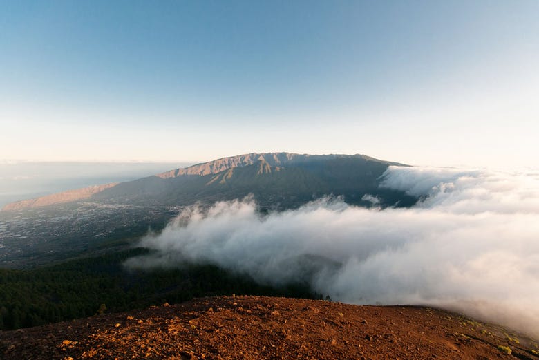Vistas desde el volcán Birigoyo