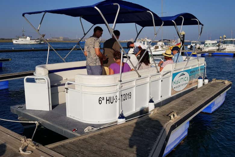 Barco do passeio