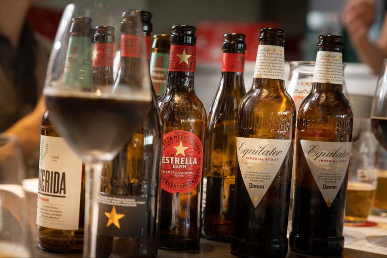 Diferentes cervejas que você poderá degustar