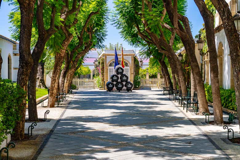 Winery entrance