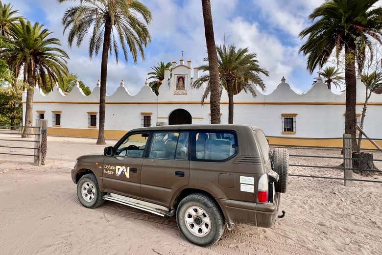 El 4x4 en el que recorreremos Doñana