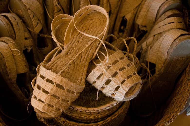 Zapatillas de esparto