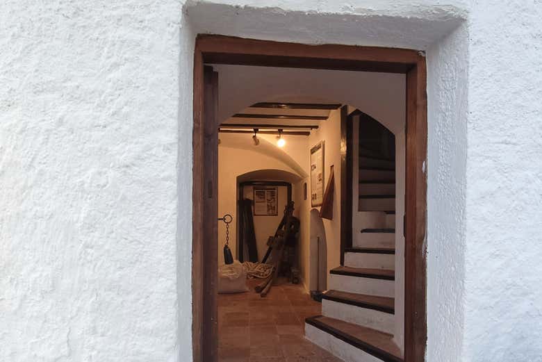 Enter the famed windmill and see different artifacts