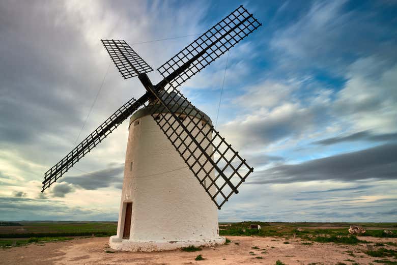 El Romeral cuenta con cuatro molinos de viento