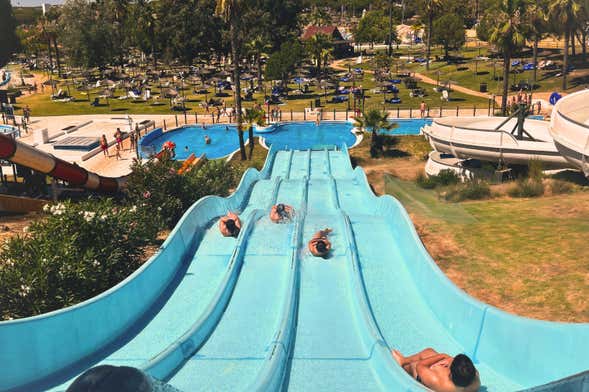Entrada al Aquopolis Cartaya