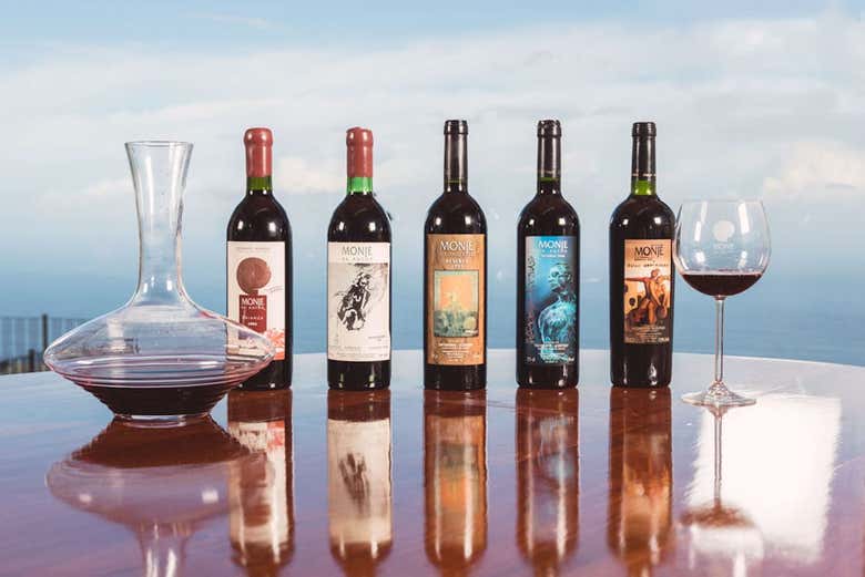 Vini canari delle cantine Monje