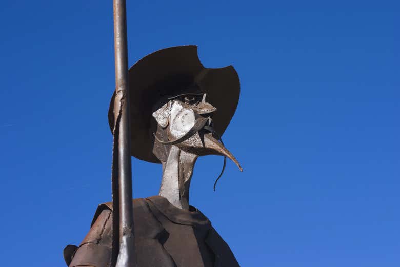 Escultura de D. Quixote