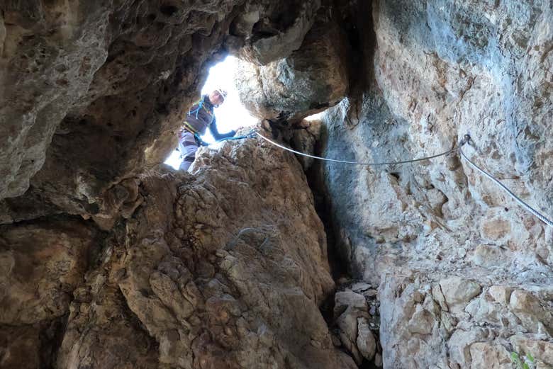 We'll explore some caves