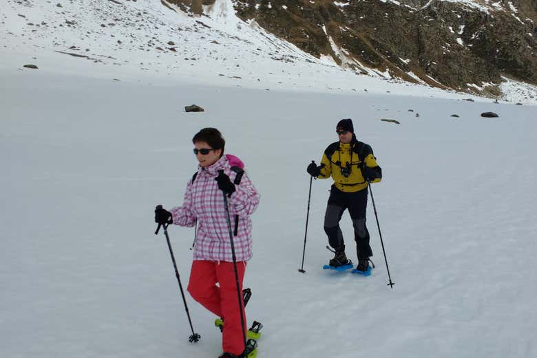 Durante la excursión por el parque