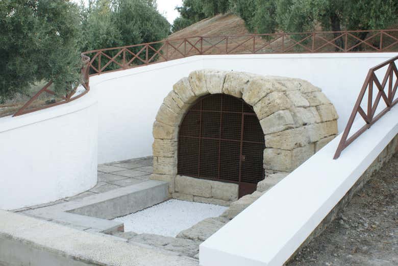 Aljibe romano en Espejo