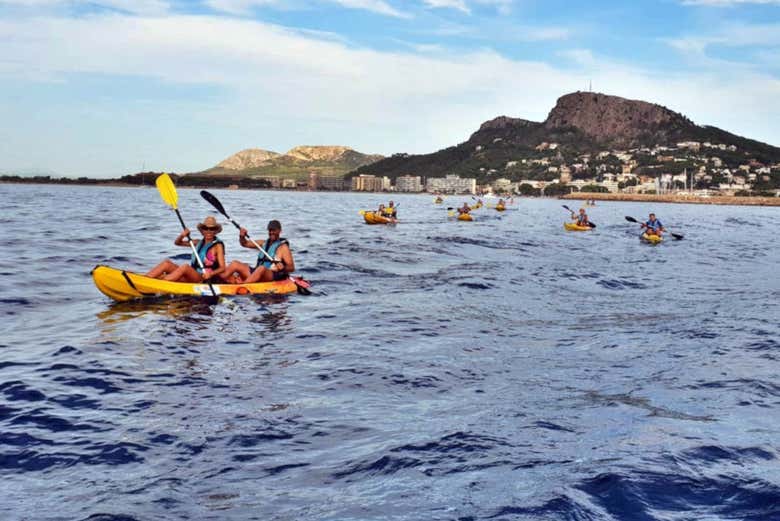 Ruta en kayak desde Estartit hacia las islas Medas