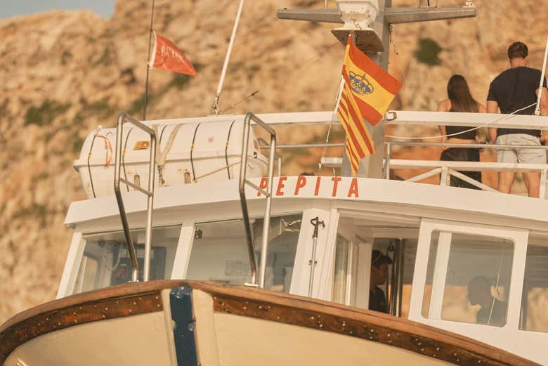 El barco en el que navegaremos a islas Medas