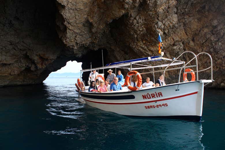 Explore various sea caves