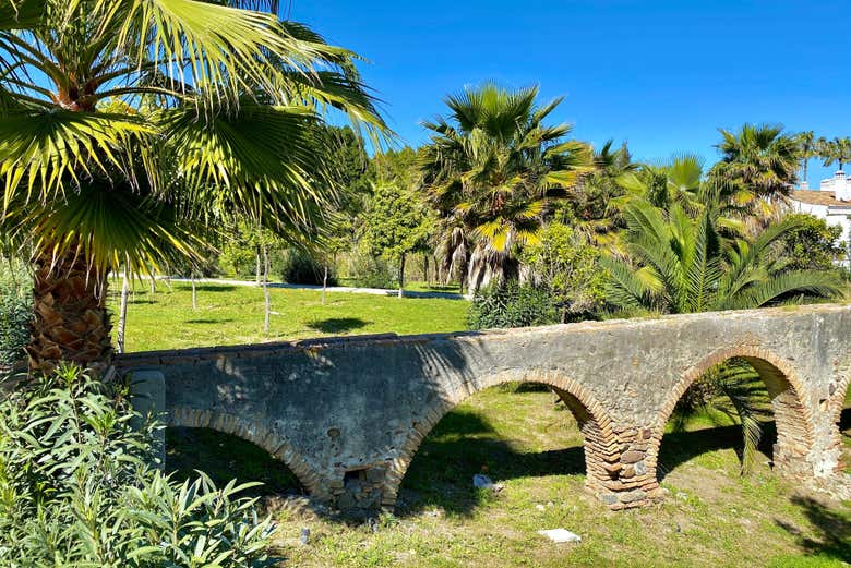 Antiguo acueducto romano de Estepona