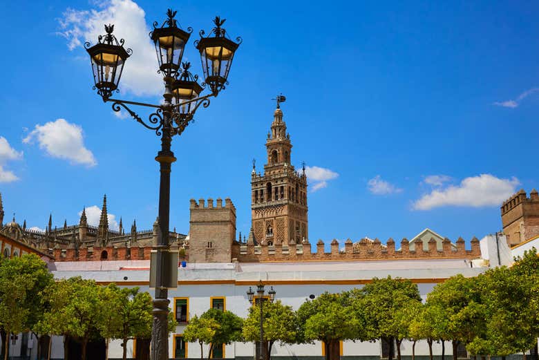 The Giralda, the bell tower of Seville Cathedral