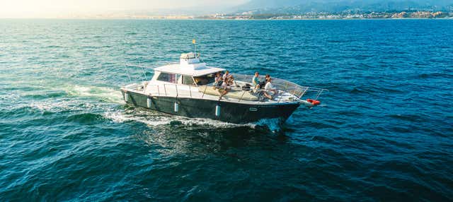 Paseo en barco por la bahía de Estepona