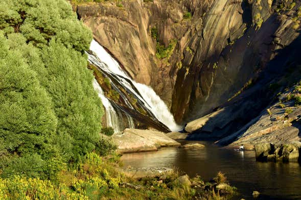 Tour della cascata di Ézaro in kayak