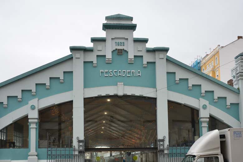 Marché aux poissons, à Ferrol