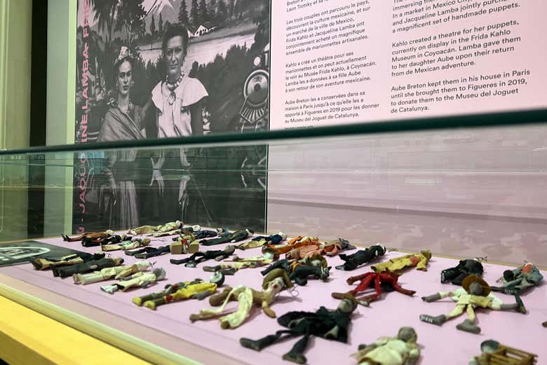 Collection de marionnettes mexicaines de Frida Kahlo