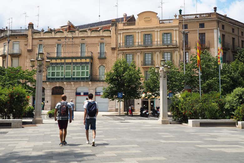 Paseando por el centro de Figueras