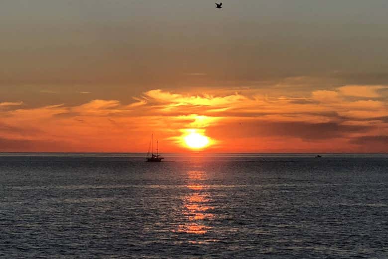 Atardecer en el Océano Atlántico