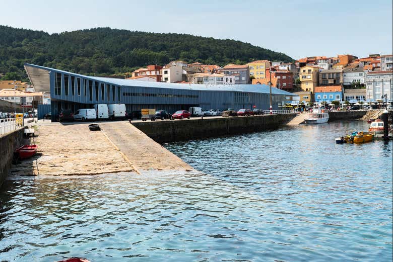 Avistando a lonja de Finisterre